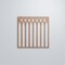 Ekena Millwork Large Cedar Park Decorative Fretwork Wood Wall Panels, Wood, 23 3/8"W x 23 3/8"H x 3/8"T WALW24X24X0375CRPMF - alternate 5
